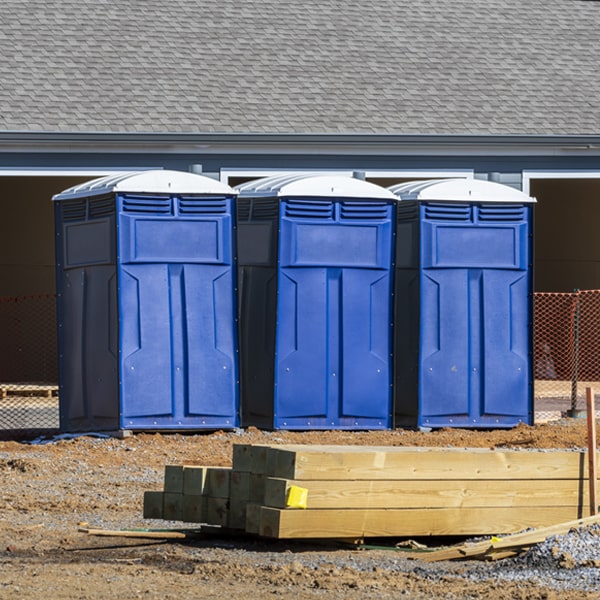 how do i determine the correct number of portable restrooms necessary for my event in Canyon Creek Texas